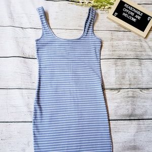 Bodycon striped dress